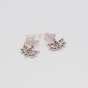 Lotus Charm & Selenite Earrings-0034